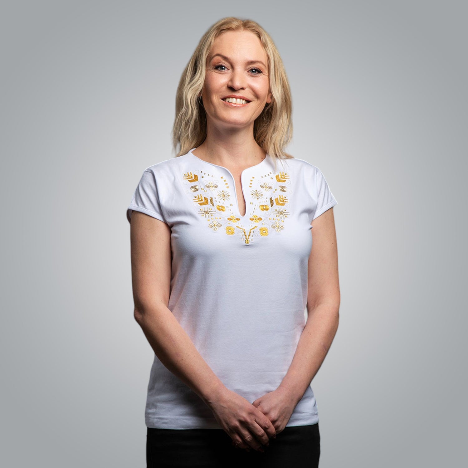 Тениска с V-деколте &quot;Тракийска&quot;